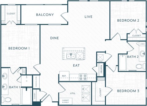 the floor plan of residence villa carlotta